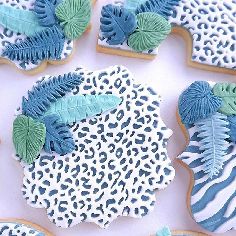 

Пальмовый лист силиконовая форма для сахарного ремесла инструменты из смолы форма для выпечки кексов помадка 1PCS