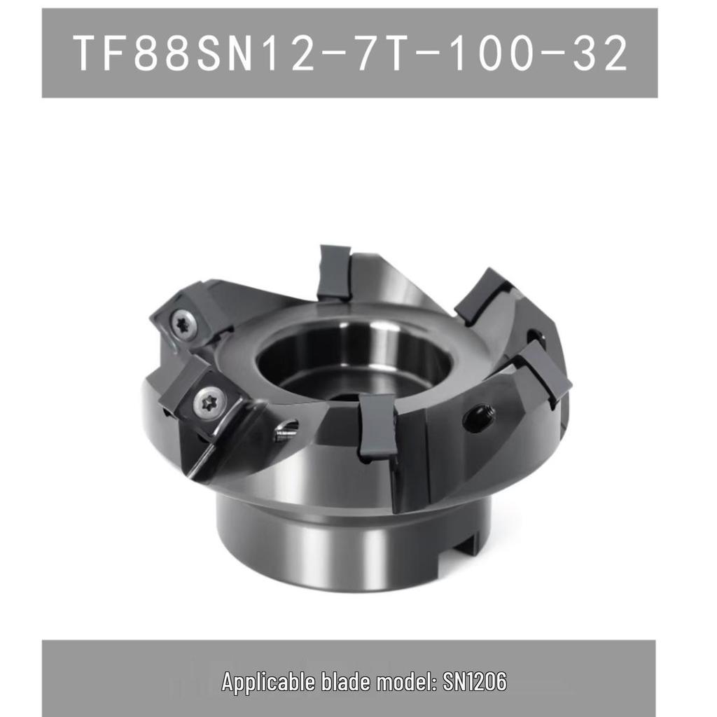 Face Mill Cutter Head: SNMU1206XTN, SNMX1205 AN, SNEU1206ZNEN (45°, 75°, 88°)