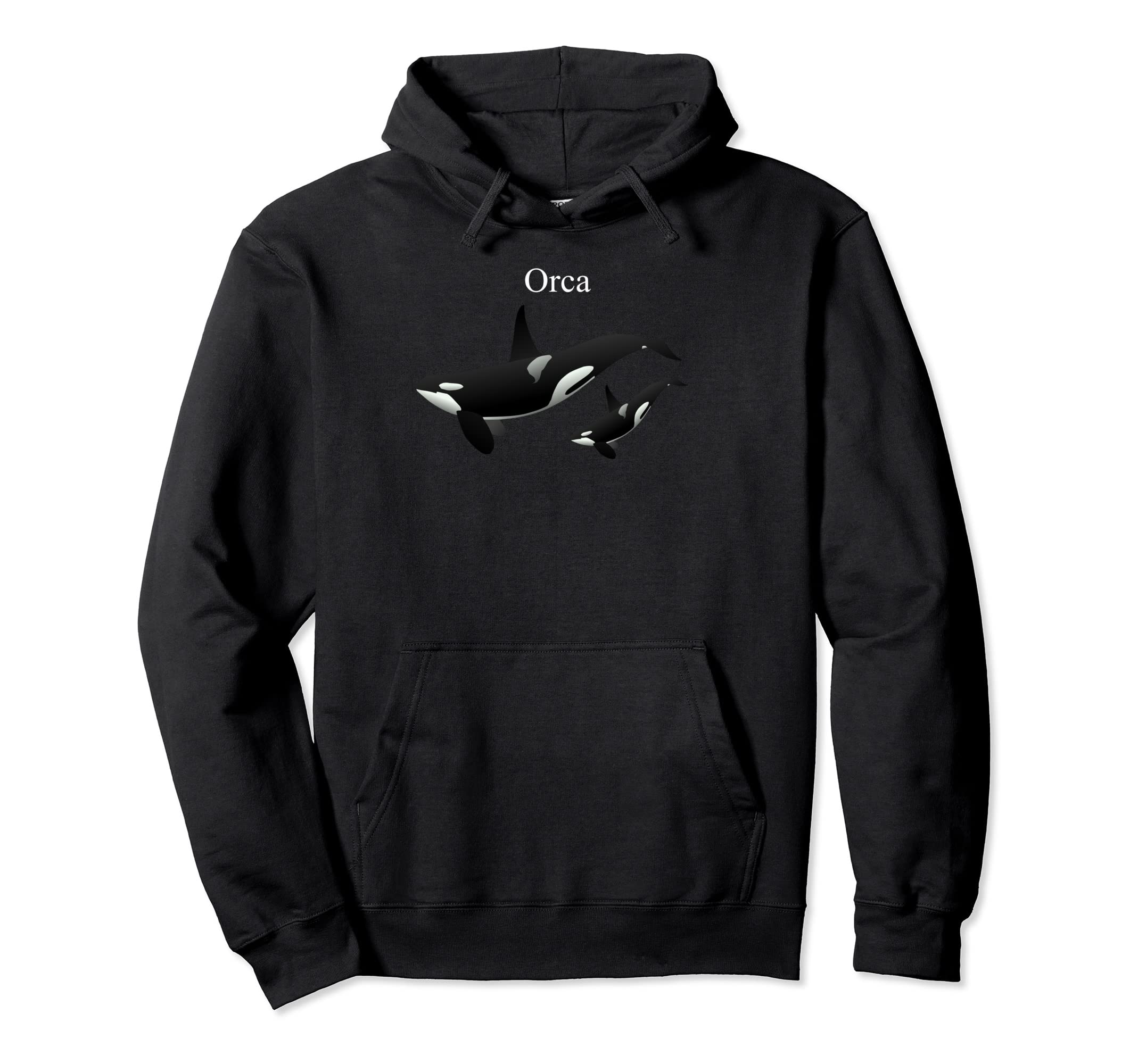 

Orca Duo Art Pullover Hoodie Mommy and Baby Hoodie