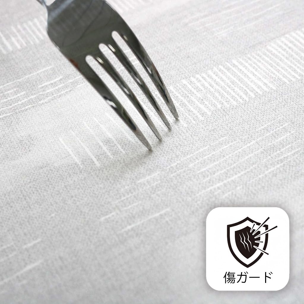 Water-repellent, waterproof, wipeable vinyl PVC tablecloth, stain-resistant, scratch-resistant, stylish dining table cover, dining mat, rectangular, a