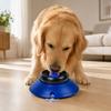 Dog Licking Bowl with Rolling Ball, No-Spill Slow Feeder for Liquid Treats, Anti-slip Suction Cup Bone Broth Yogurt Lick Toy for Dogs Cats