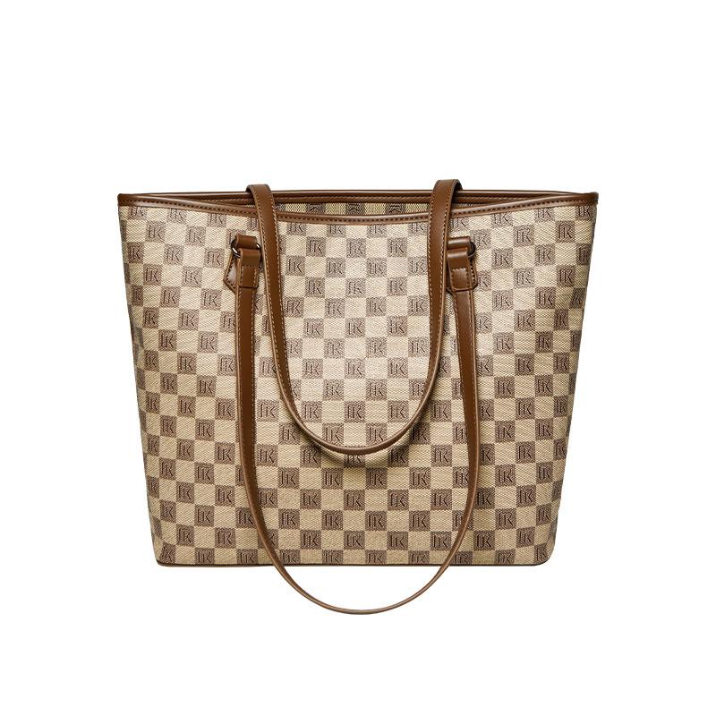 Mrs. Qiao Bag for Women 2025 New Autumn Winter Tote Bag Large Capacity Versatile Shoulder Bag Commuting Vintage Women's Bag