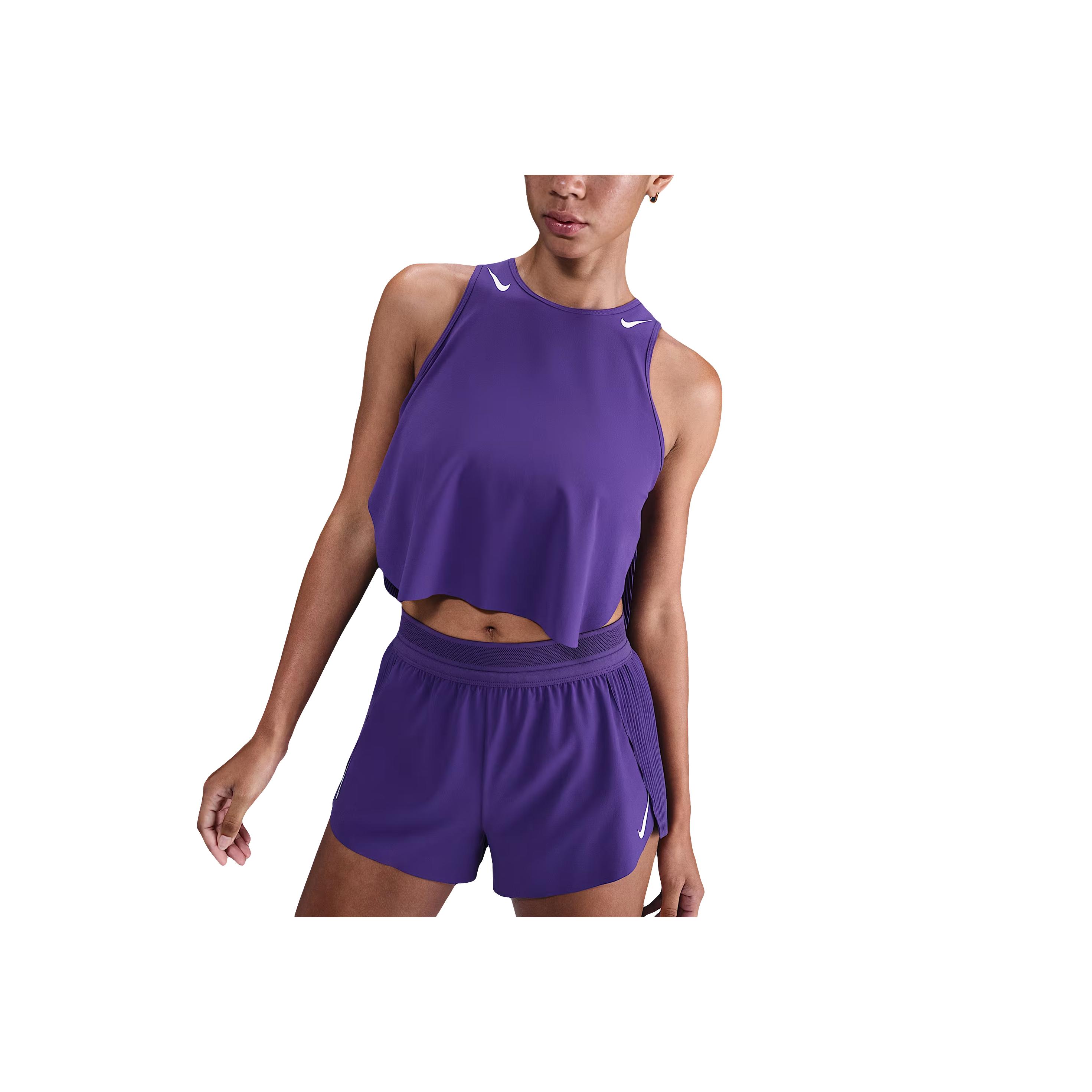Nike Dri-FIT ADV Short Slim Fit Moisture-Wicking Tank Top Women tops FN2713-547 S