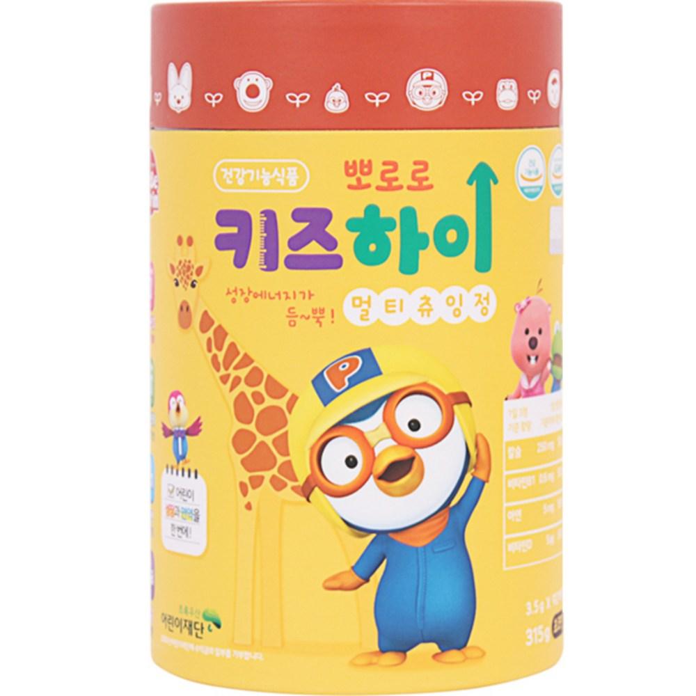 Pororo Kids High Multi Chewing Tablets 315g 1 Pcs