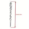 Transparent Ice Pillar Ornaments for Christmas Tree - Set of 12 Acrylic Decorations, Ideal for Holiday and Wedding Party Decor, Easy To Install