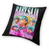 Kpop Demon Hunters Baby Saja Cartoon Decorative Home Double-Sided Print Square Pillow Bedroom Room Decoration Pillowcase Gift