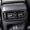 Carbon Fiber Rear Air Vent Outlet Cover Trim For Honda CR-V CRV 2017-2021 1pcs
