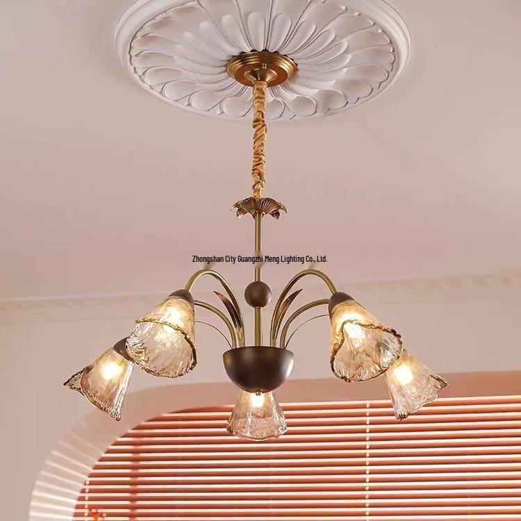 Mid-Century American Retro Living Room Chandelier