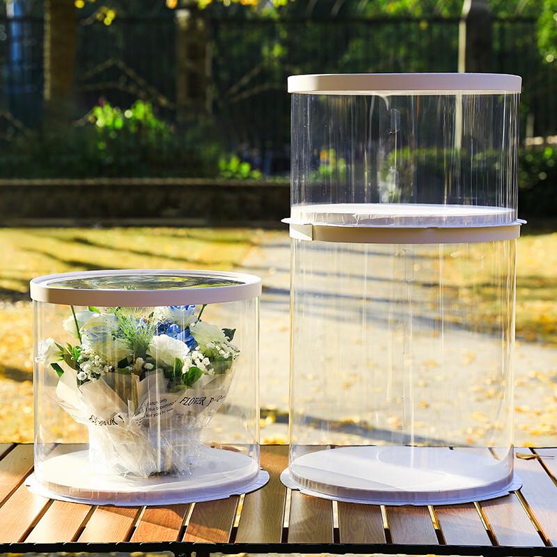 Transparent Round Cake & Gift Packaging Boxes