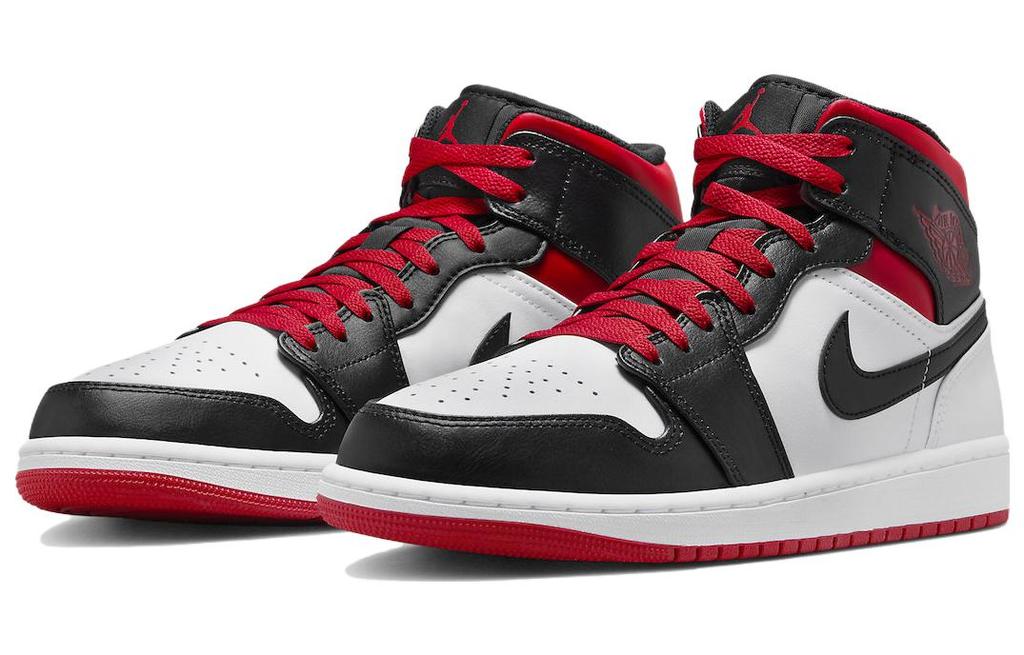 Jordan 1 Mid Gym Red Black Toe DQ8426-106