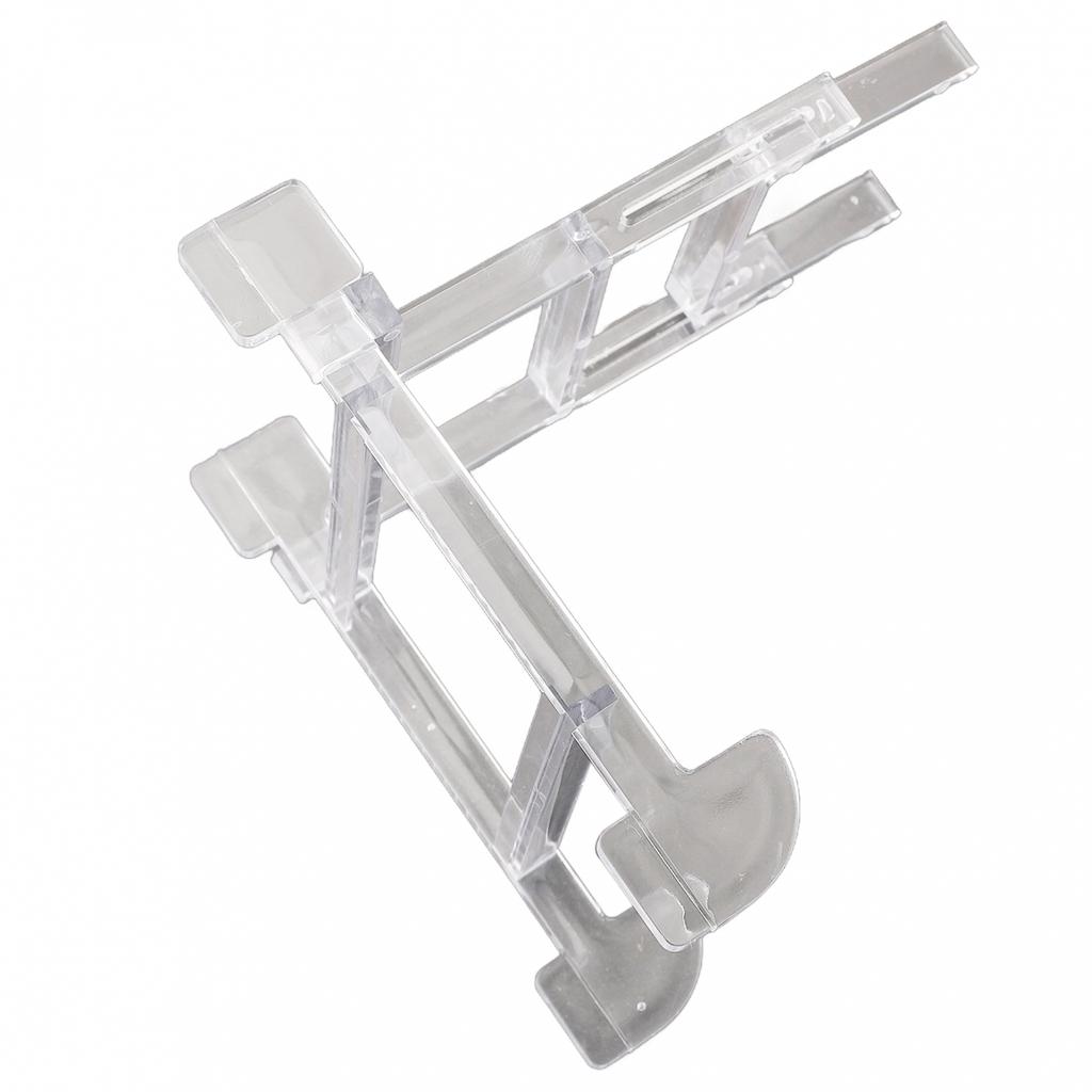 Transparent Display Easel Bowl Plate Art Photo Picture Frame Holder Book Stands