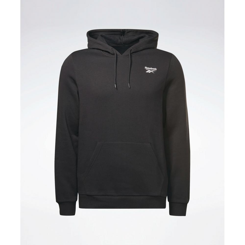 

Толстовка REEBOK Small Vector Brushed, черная HG4448 M