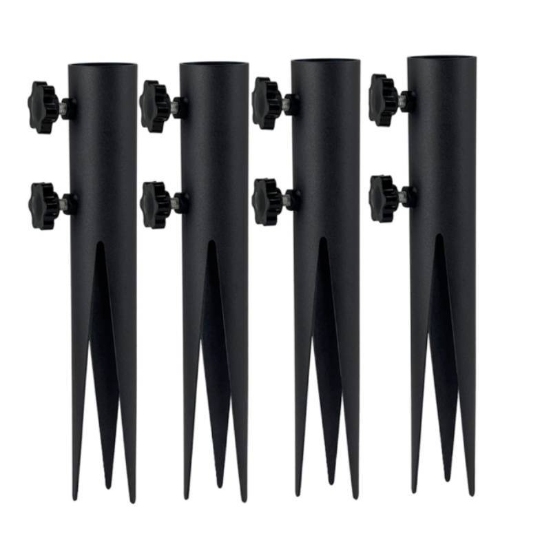 Steel Solar Lawn Stake With Flame Pattern For Garden And Yard Decor