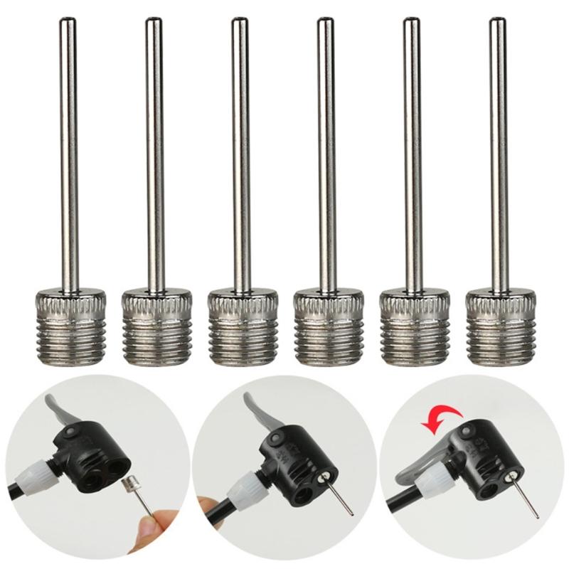 3/6 Stück Luftaufpumpnadeln Ballpumpen Aufblasnadel Ersatz Sportbälle Luftaufblasnadel Einfach zu bedienen