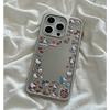 High Definition Makeup Mirror Iphone13 Personalized Hello Kitty Apple 17 Mobile Phone Case 14promax Mirror 15 Anti-drop 11