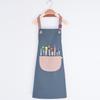 Grembiule Artistico Impermeabile per Bambini - Senza Maniche, Grembiule da Pittura Reversibile per Bambini e Attività Genitore-Figlio