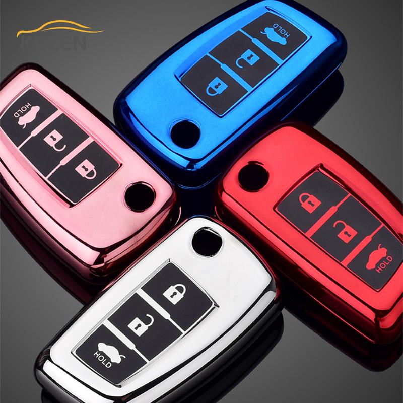 Tpu Car Remote Key Case Cover Shell Fob For Nissan Qashqai X-Trail Juke J11 Murano Tiida Altima Maxima Livina Nismo Accessories