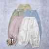 Johnature Summer Casual Loose Pants Japanese Simple Versatile Thin Harem Women Pants