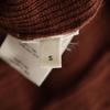 Lemaire Made In Italy Knit Long Skirt S Brown Women Used