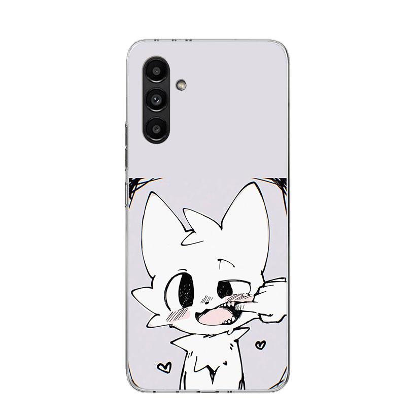 Boykisser Cat Phone Case For Samsung Galaxy A17 A16 A14 A15 A13 A57 A56 A54 A55 A53 A37 A36 A34 A35 A33 A26 A24 A25 A23 Galaxy A