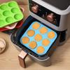 1 Pcs Muffin Cupcake Silicone Mold Square 9 Holes Cupcakes Mold Non Stick Soap Chocolate Muffin Baking Pan Baking Tools