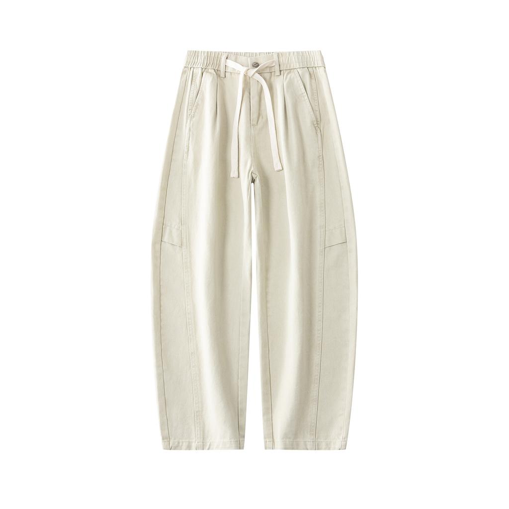 Men's Straight-leg Pants Loose Autumn and Winter Retro Washed Trendy Brand Versatile Trend Casual Pants