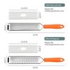 Stainless Steel Multi-Purpose Grater and Zester for Cheese, Lemon, and Chocolate