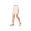 SAUCONY Minimalist Solid Color Comfortable Knitted Five-Point Sports Shorts Women Shorts Natural-White SC1249135A-WT16