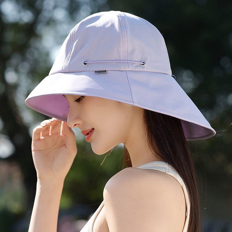 Hat Women's Spring Summer Sun Protection Sun Hat UV Protection New Bucket Hat Sun Hat