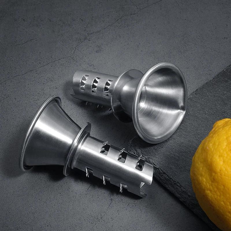 1pc 304 Stainless Steel Manual Juicer, Orange Juice Extruder, Household Small Juicer, Lemon Juicer, Orange Juicer