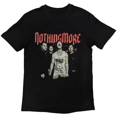 NOTHING MORE Band Black Cotton All size S5XL Gift For Fans Tshirt Unisex T-Shirt XXXL