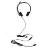 Stereos Headphones with In Line Control Wire USB Headsets with Mics for Office Teaching and Gaming Wire Earphones