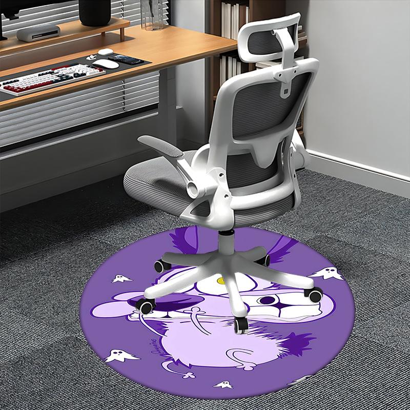 

Cowardly Heroes Chair mat Round Rug-Office carpet, Non-slip, Suitable for Living Rooms, Bedrooms Decor.1205597a 80cm by 80cm