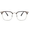 Myopia Glasses, Anti-Blue Light And Radiation-Resistant Glasses, Male Tide Myopia Flat Glasses, Ruffian Handsome Eye Frame Frame