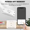Wifi Smart Switch Wireless Remote Switch Breaker Domotic LED Light Controller Module Smart Life Tuya APP Works with Alexa Google