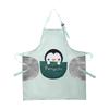 Resistant Oil Waterproof Polyester Oxford Stripeds Apron Wipe Kitchens Hand