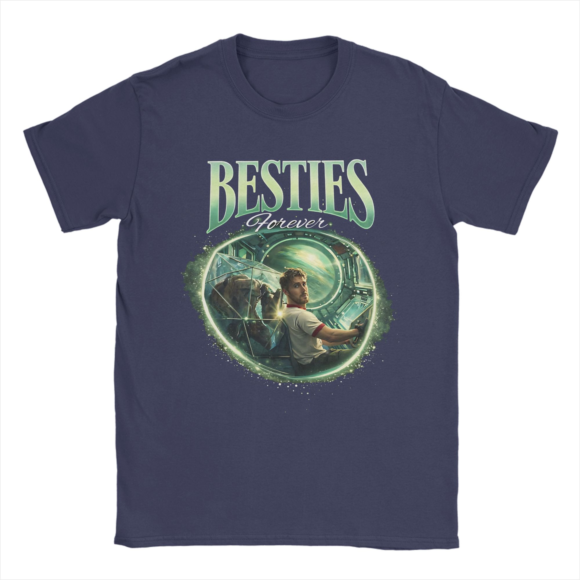 

Project Hail Mary Besties Forever Pure Cotton T Shirt For Unisex Summer Aesthetic TShirts Crew Neck Tees Oversized Cheap Clothing 4XL