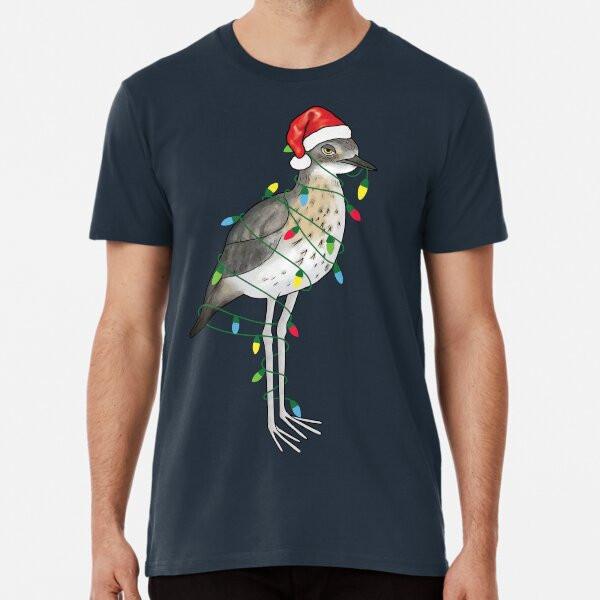 Extra Festive Bush Stone Curlew Premium T-Sh S To 5XL Made In the AU/USA T-Shirt