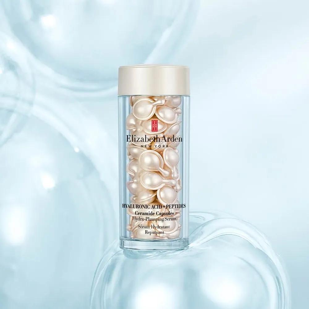 Hyaluronic Acid + Peptide Ceramide Hydra Plumping Serum 60 Capsules