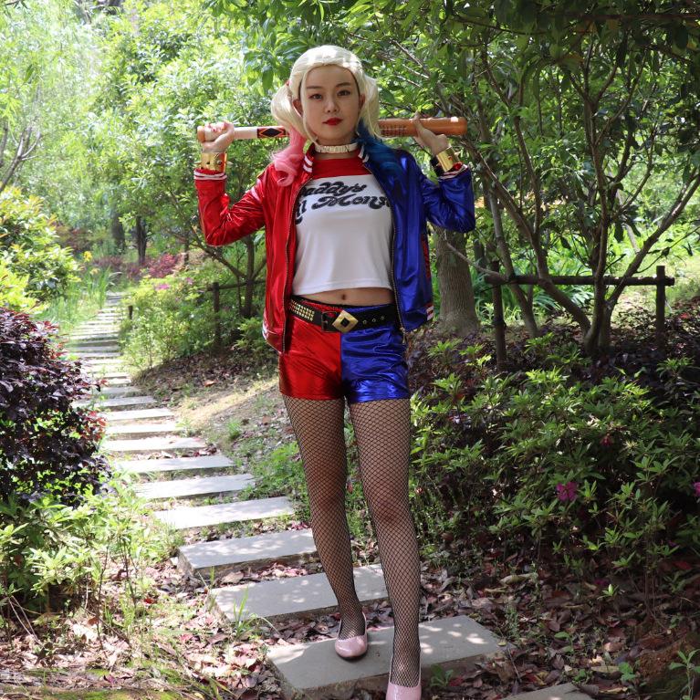 Akcesoria do kostiumu dla dorosłych Harley Quinn i Joker - Edycja specjalna wyprzedażowa