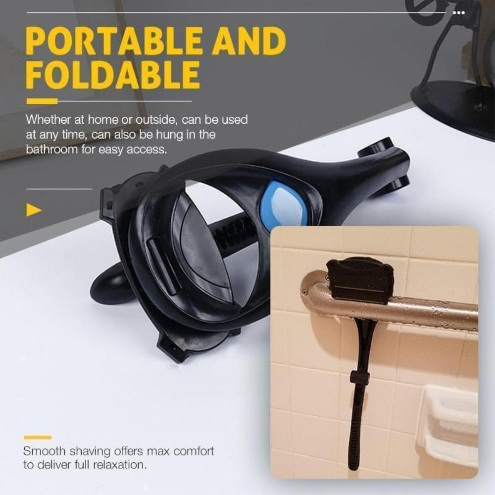 Back&body Shaver FOR MEN, Trimmer, Groomer, DIY, Ergonomic Handle, for The Whole Body, and Back Shaver Replacement Blade Set (Sold Separately)