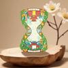 Huangshan Scenic Spot Wooden Magnet - Anhui Travel Souvenir and Cultural Stamp