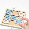Children's Logical Thinking Mental Board Game Parent-child Early Education XO Chess Puzzle Toddler Toys Wooden