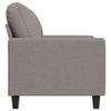 Vidaxl Armchair, Taupe, 60 Cm, Upholstered In Fabric