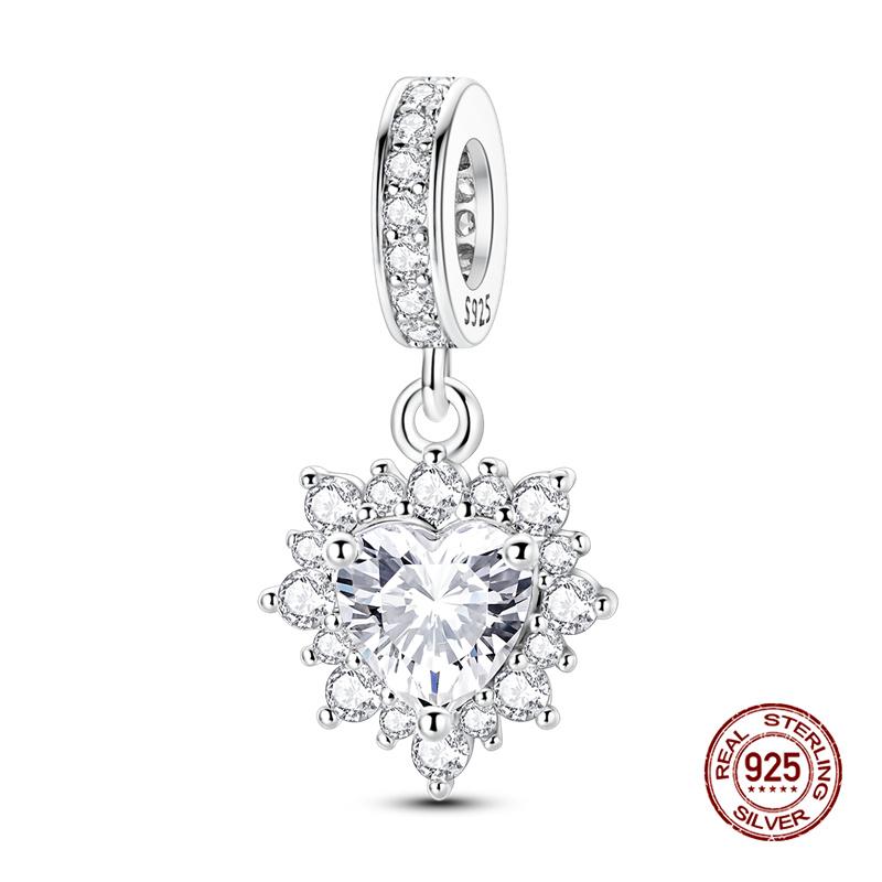 Original Charm Copper Fruit Four-Leaf Clover Series Charm Bead Fit 3Mm Original Bracelet For Women Diy Jewelry Gift