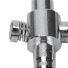 5 Pcs Aquarium   Valve One Way Stainless Steel   Control Lever Valve for Fish  s