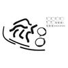 Silicone Radiator coolant Hose Fit For Ducati Monster 937 2021-2025 Black