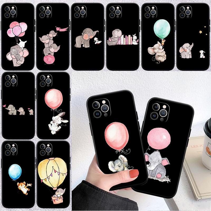 BH7 Balloon animal Elephant pig New High-End Shell Phone Case for Redmi Note 10 11 12 Pro Max 10S 10C 10T 11A 11S 12S 12C