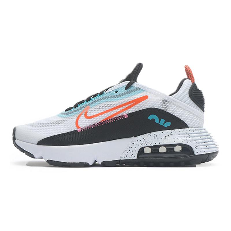 

Nike Air Max 2090 White Turf Orange Speckled GS Sneakers CJ4066-106 37.5