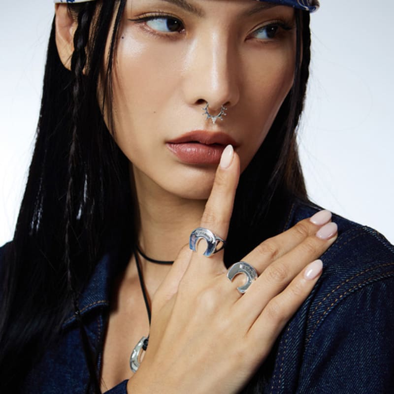 NIMBUS Horseshoe Ring (L)